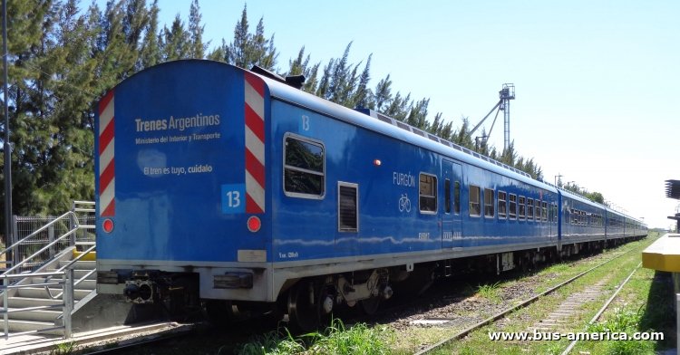 CSR (en Argentina) - Nuevos Ferrocarriles Argentinos , LSM
Nuevos Ferrocarriles Argentinos, LSM, formación 13
