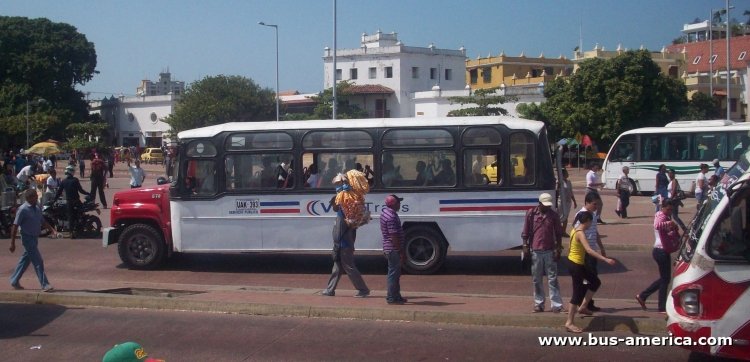 Chevrolet B-70 - Independiente - Vehitrans
UAK-393

Ruta 47 (Cartagena), unidad 68
