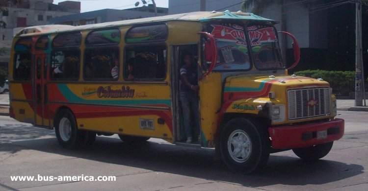 Chevrolet Kodiak B-70 - Cingecar - Exp. Colombia Caribe
UVX-981

Ruta K54 (Barranquilla)
