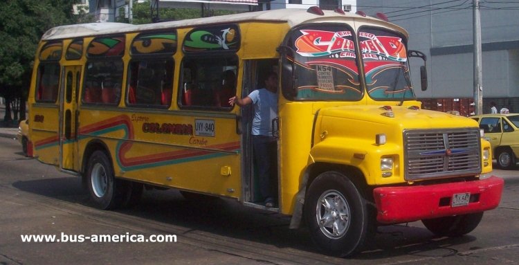 Chevrolet Kodiak B-70 - Cingecar - Exp. Colombia Caribe
UYY-840
[url=https://galeria.bus-america.com/displayimage.php?pos=-26319]https://galeria.bus-america.com/displayimage.php?pos=-26319[/url]

Ruta K54 (Barranquilla), unidad 134
