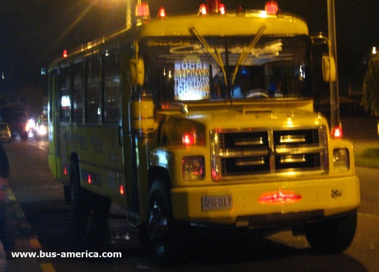 Chevrolet Kodiak B-70 - Cedal - EXIMSA
SHG 017

Ruta 950 (Bogotá)
