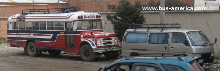 Chevrolet - Superior (en Bolivia)
Seguramente ex unidad del Sindicato San Cristobal
