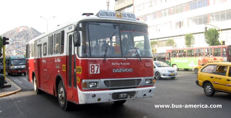Daewoo (en Per) - Huascar
