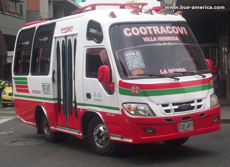 Daihatsu Delta - Davime -Cootracovi
TSF-697

Ruta 085 (Medellín), unidad 02
