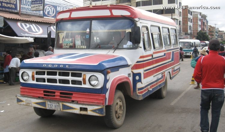 Dodge D-400 - Sindicato Ciudad de Cochabamba
132-HIY
