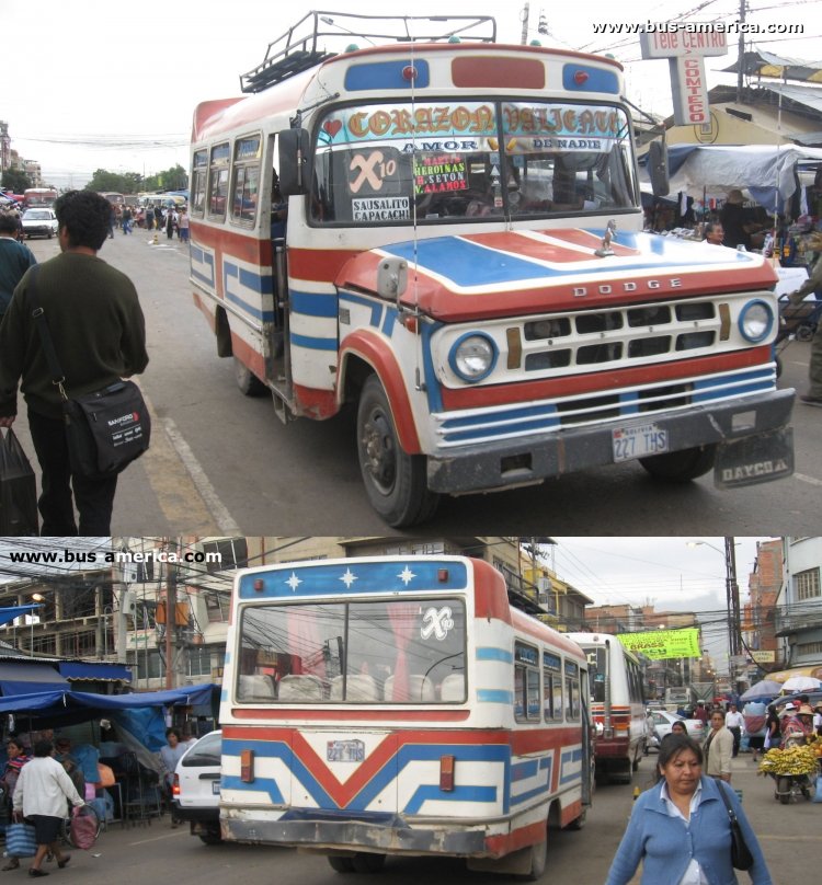 Dodge D-400 - Sindicato Ciudad de Cochabamba
227-THS
