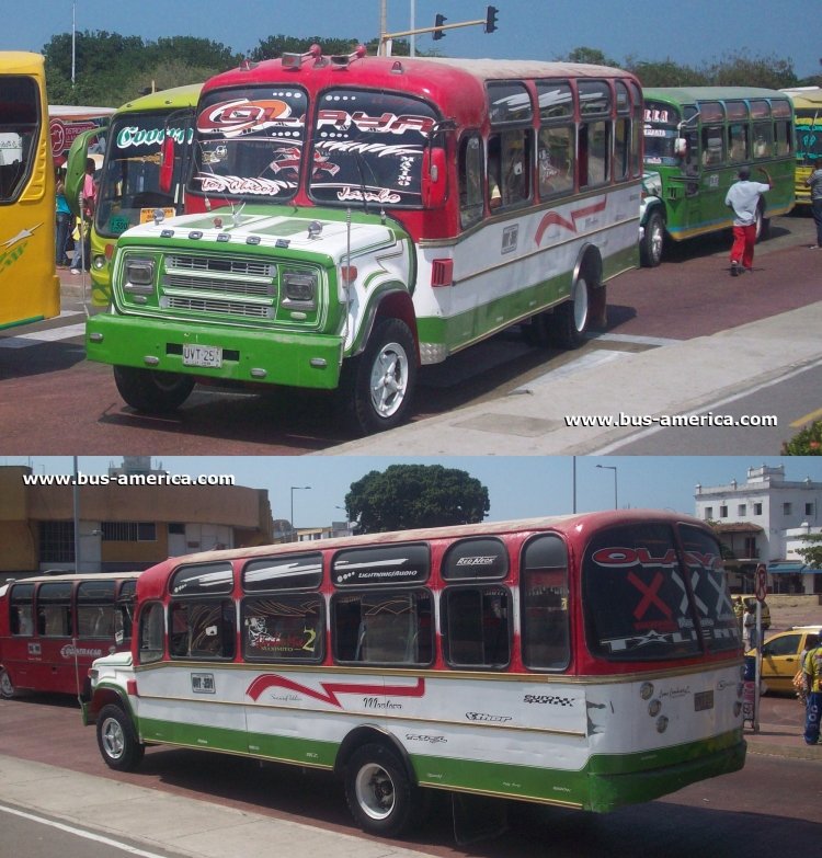 Dodge - Independiente - Montero
UVT-251

Ruta 4 "Olaya" (Cartagena), unidad 17
