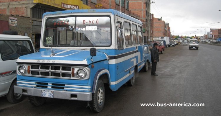 Dodge D 400 - M.E.M.B. - Sim�n Bolivar
