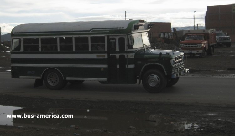 Dodge D - Blue Bird Conventional (en Bolivia) - Villa Victoria
098IKI
