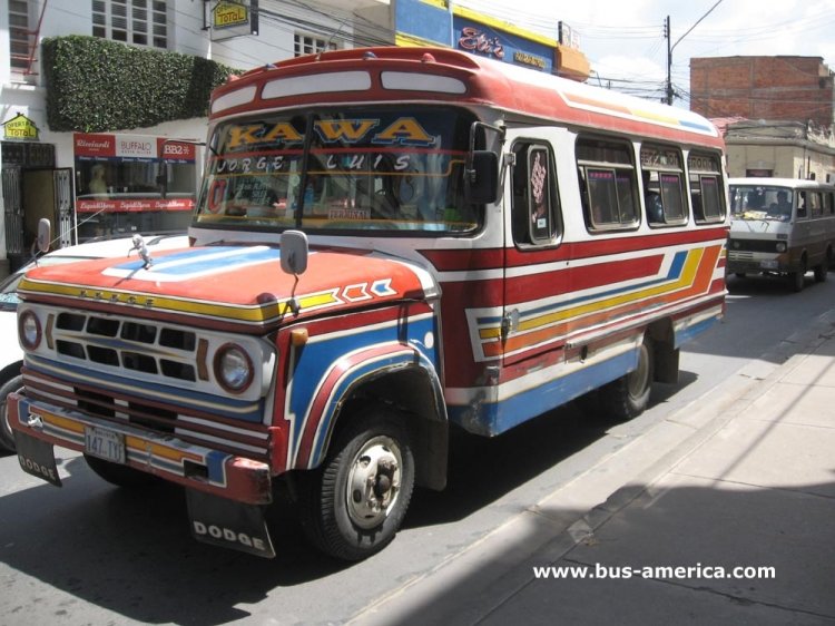 Dodge D-400 - Sindicato Ciudad de Cochabamba
