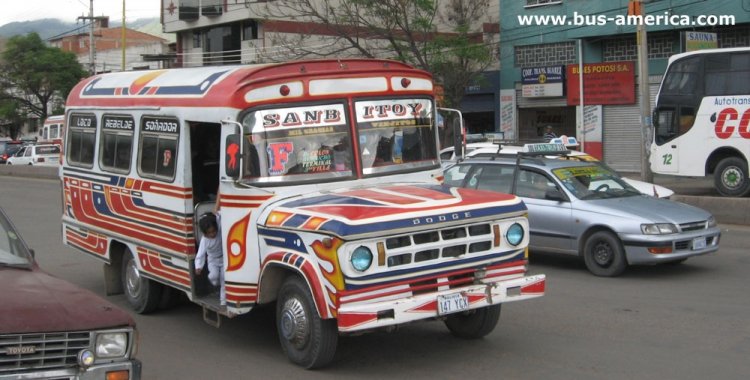 Dodge D - Sindicato Ciudad de Cochabamba
147YCB
