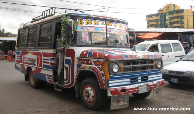 Dodge D - Sindicato Ciudad de Cochabamba
429UZS
http://galeria.bus-america.com/displayimage.php?pos=-11407
