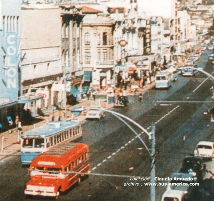 Ford & Pullman-Standard 800 (en Chile)
Fotografo : ¿?
Extracto de imagen panorámica de Valparaiso
Colección y gentileza : Claudia Amuedo
