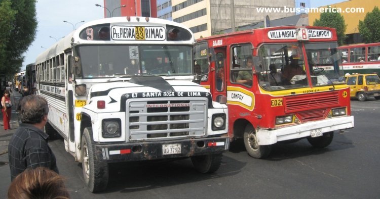 International S - Blue Bird Conventional (en Perú) - Santa Rosa de Lima
UQ3792
Ex línea 9
