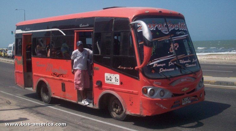 Isuzu NPR - Express - Montero
UAQ405

Ruta 2 "Zaragocilla" (Cartagena), unidad 98
