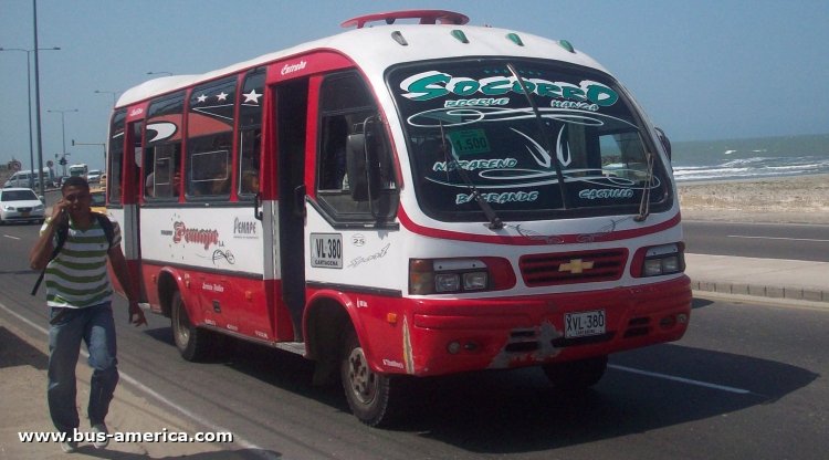 Isuzu NPR - Omega - Pemape
XVL380

Ruta 25 "Socorro" (Cartagena)
