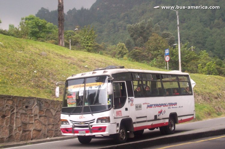 Isuzu NPR - Milenio - Cía. Metropolitana
SIG 860

Cía. Metropolitana (Bogotá), unidad 66070
