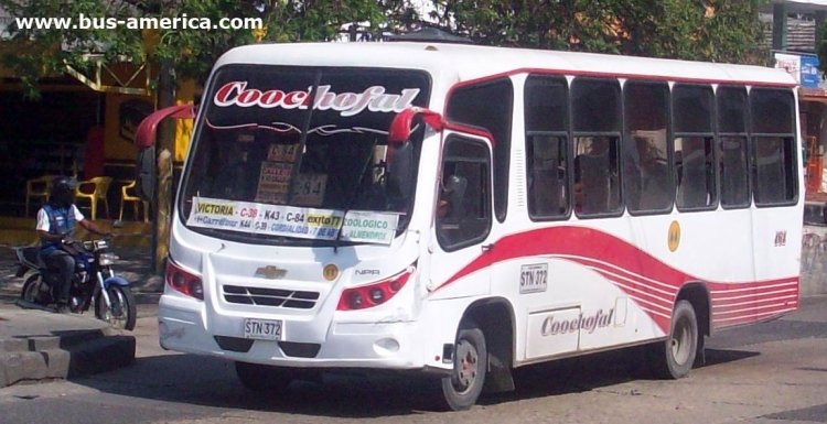 Isuzu NPR - Pogreso - Coochofal
STN-372

Ruta 84 (Barranquilla)
