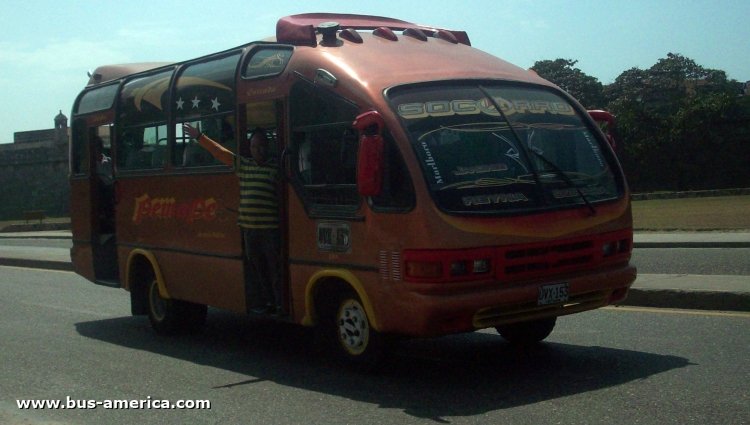 Indubo - Pemape
UVX153

Ruta 25 "Socorro" (Cartagena), unidad 53
