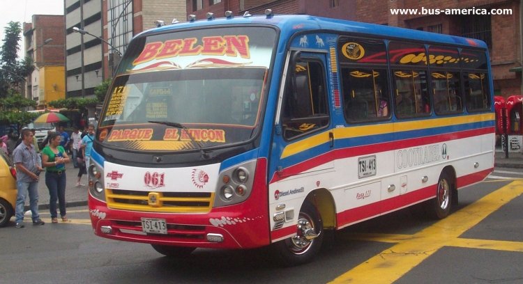 Isuzi NPR - Busscar Masster - Cootrabel
TSI413
