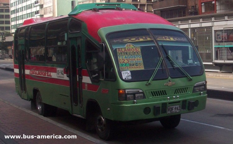 Isuzu NPR - Occidente - Comnalmicros 
VDF942
