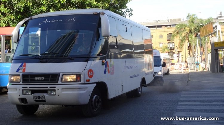 Iveco Daily 59-12 - Tecnoporte - Amisun
GFQ454

Amisun (Buenos Aires), interno 54
