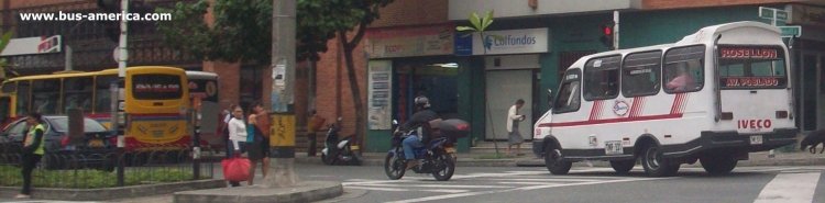 Iveco Daily - Icolfibra - Santra
TMF-521

Ruta M41 (Medellín), unidad 150
