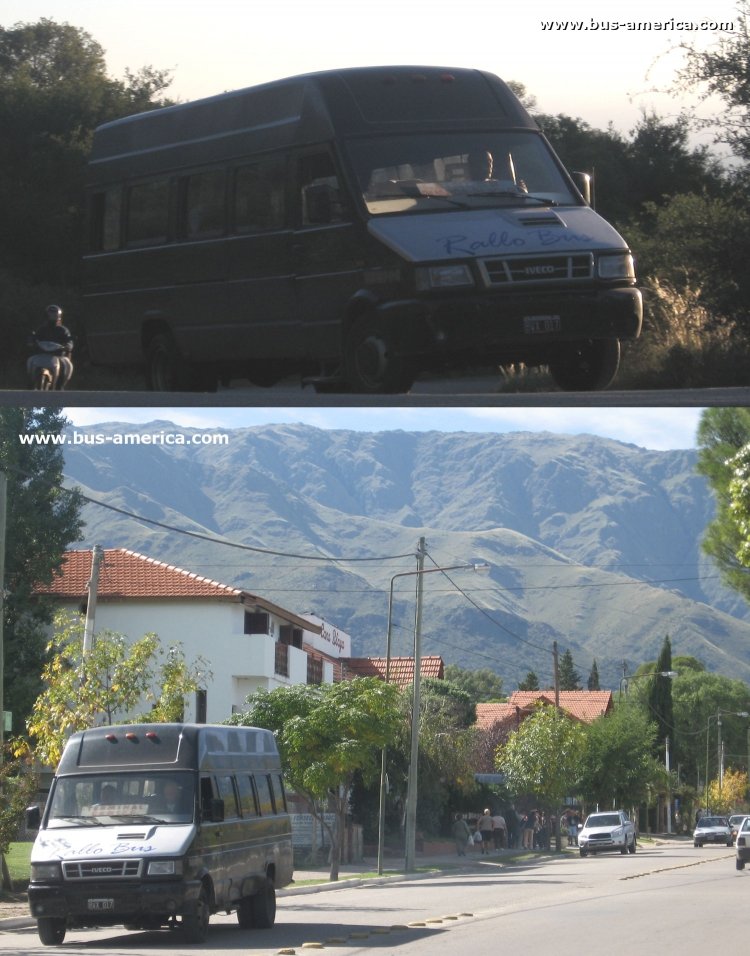 Iveco Daily Vetrato (en Argentina) - Rallo Bus
BVX017
