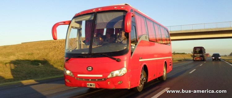 King Long XM Q6---Y , TATSA Puma D 8 (en Argentina) - Nardelli
LDR593

(Nardelli), interno 44



