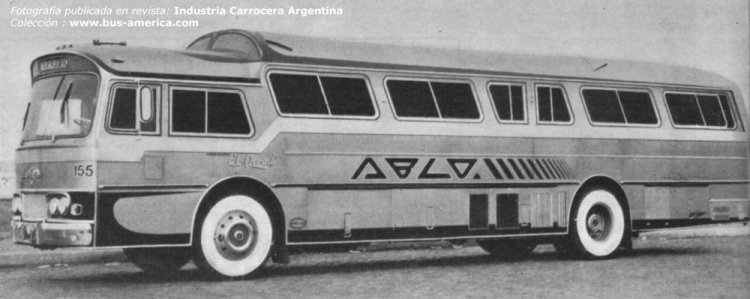 Leyland - San Antonio - ABLO
Fotografía (seguramente) : San Antonio - Fábrica Argentina de Carrocerías
Publicado en : Revista Industria Carrocera Argentina 
