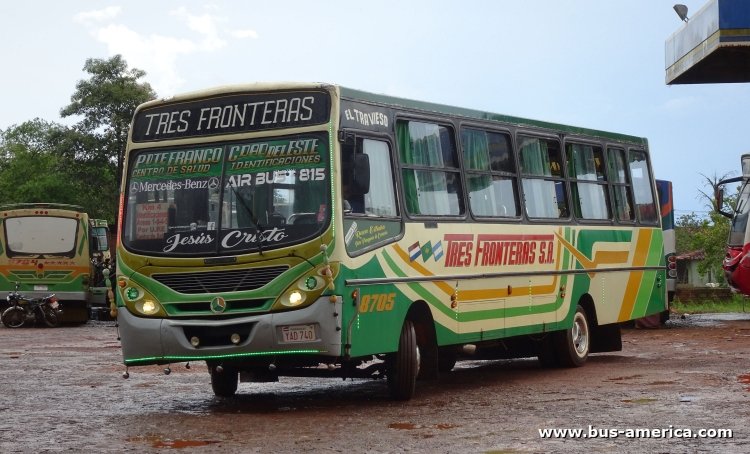 Mercedes-Benz 815 - Tres Fronteras
YAD740
[url=http://galeria.bus-america.com/displayimage.php?pid=45063]http://galeria.bus-america.com/displayimage.php?pid=45063[/url]

Tres Fronteras (Ciudad del Este), unidad 8705
