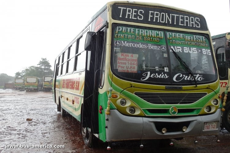 Mercedes-Benz 815 - Tres Fronteras
YAD740
[url=http://galeria.bus-america.com/displayimage.php?pid=45062]http://galeria.bus-america.com/displayimage.php?pid=45062[/url]

Tres Fronteras (Ciudad del Este), unidad 8705

