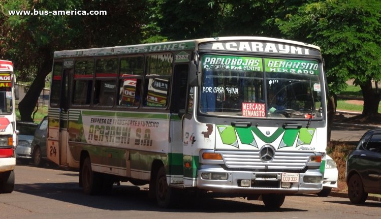 Mercedes-Benz Atego - Alborada - Acaraymi
CCU 332
[url=https://galeria.bus-america.com/displayimage.php?pid=47520]https://galeria.bus-america.com/displayimage.php?pid=47520[/url]

Línea 2 (Ciudad del Este), unidad 24




Archivo originalmente subido entre marzo y agosto de 2019
