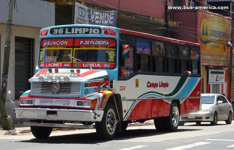 Mercedes-Benz L - San Jorge - Campo Limpio
ABJ 135

Línea 36 (Asunción), unidad 024



Archivo originalmente posteado en abril de 2020
