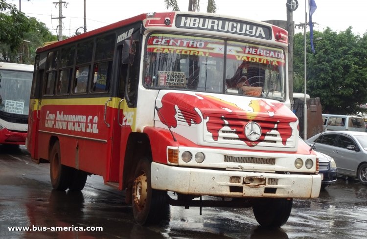 Mercedes-Benz L - San Jorge - Mburucuya
Línea 6 (Ciudad del Este), interno 215


Archivo posteado originalmente en mayo de 2019
