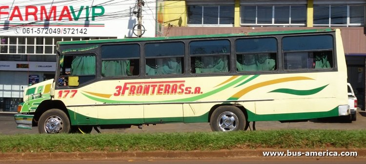 Mercedes-Benz L - San Jorge - Tres Fronteras
AFD 934
[url=https://galeria.bus-america.com/displayimage.php?pid=45060]https://galeria.bus-america.com/displayimage.php?pid=45060[/url]
[url=https://galeria.bus-america.com/displayimage.php?pid=45071]https://galeria.bus-america.com/displayimage.php?pid=45071[/url]
[url=https://galeria.bus-america.com/displayimage.php?pid=49812]https://galeria.bus-america.com/displayimage.php?pid=49812[/url]

Tres Fronteras (Cdad. del Este), unidad 177
