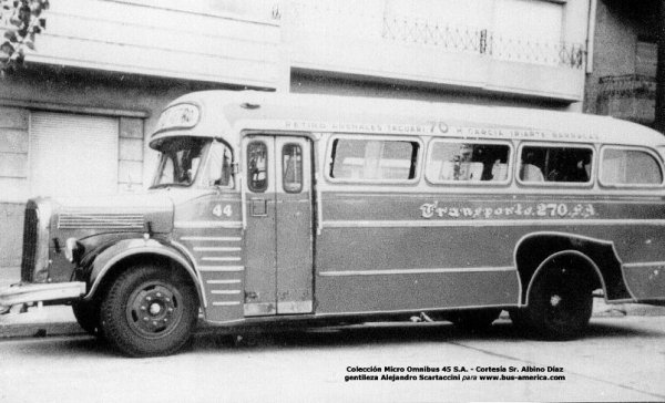Mercedes-Benz L 312 - Tejedor - Transporte 270
Fotografia : gentileza de Alejandro Scartaccini .
Colección Micro Omnibus 45 S.A. - Cortesía Sr. Albino Díaz
