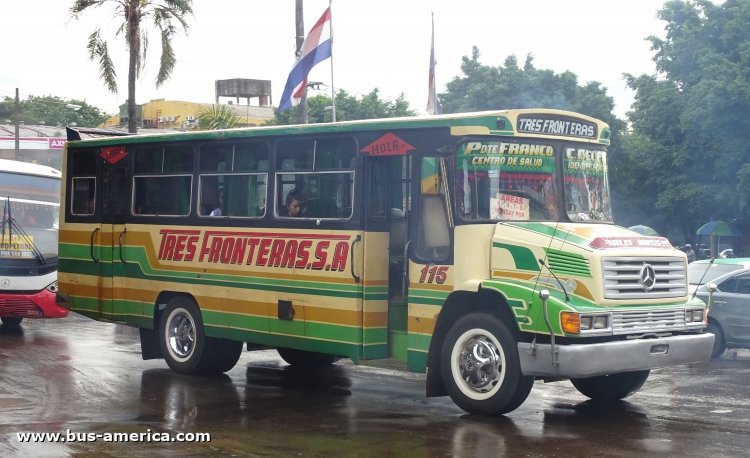 Mercedes-Benz L - San Jorge - Tres Fronteras
Tres Fronteras (Ciudad del Este), unidad 115
