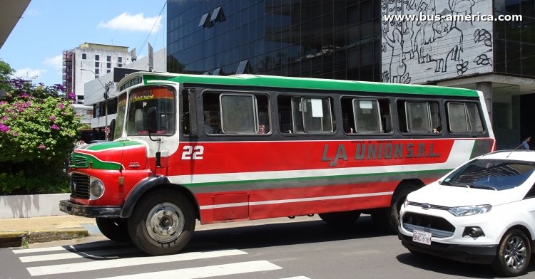 Mercedes-Benz L 1113 - La Unión
AOS 286

Línea 16.2 (Asunción), unidad 22
