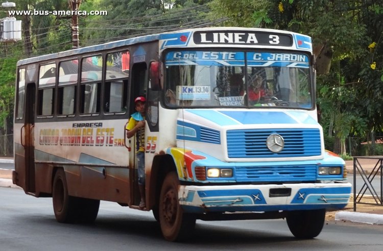 Mercedes-Benz L 1218 - San Jorge - Ciudad Jardín del Este 
Línea 3 (Ciudad del Este), unidad 55




Archivo originalmente subido en agosto de 2018
