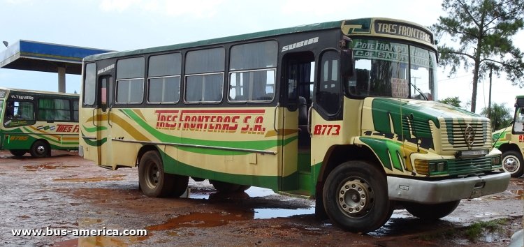 Mercedes-Benz L 1414 - San Jorge - Tres Fronteras
AKS607
[url=http://galeria.bus-america.com/displayimage.php?pid=45069]http://galeria.bus-america.com/displayimage.php?pid=45069[/url]
[url=http://galeria.bus-america.com/displayimage.php?pid=45070]http://galeria.bus-america.com/displayimage.php?pid=45070[/url]

Tres Fronteras (Cdad. del Este), unidad 8773




Archivo originalmente posteado entre enero y marzo de 2019
