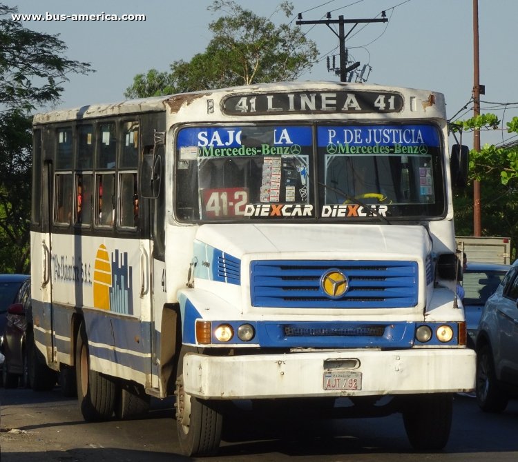 Mercedes-Benz L 1418 - San Jorge - 1º de Diciembre
AJT 792
[url=https://bus-america.com/galeria/displayimage.php?pid=1655]https://bus-america.com/galeria/displayimage.php?pid=1655[/url]
[url=https://bus-america.com/galeria/displayimage.php?pid=1656]https://bus-america.com/galeria/displayimage.php?pid=1656[/url]
[url=https://bus-america.com/galeria/displayimage.php?pid=49224]https://bus-america.com/galeria/displayimage.php?pid=49224[/url]

Línea 41 (Asunción), unidad 41
