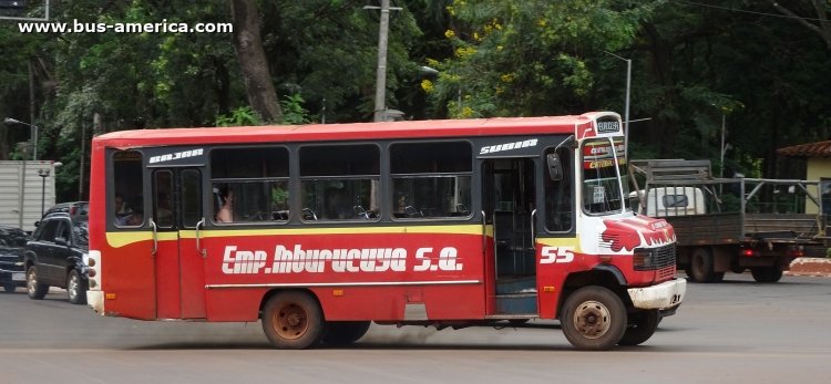 Mercedes-Benz L 711 - Mburucuya
Línea 6 (Ciudad del Este), unidad 55
