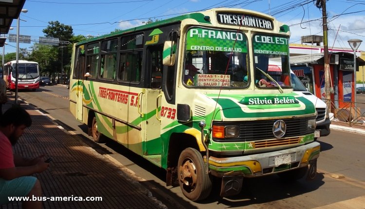 Mercedes-Benz L 814 - Tres Fronteras
AFJ199

Tres Fronteras (Ciudad del Este), unidad 8733
