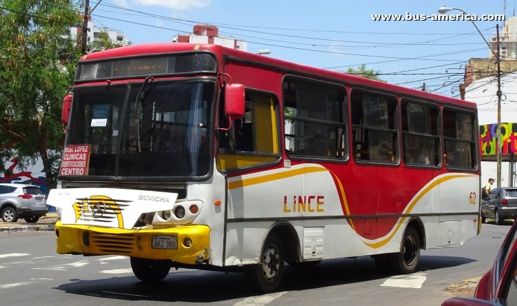 Mercedes-Benz LO - Ruvicha - Lince
AKZ 389

Línea 18 (Asunción), unidad 62
