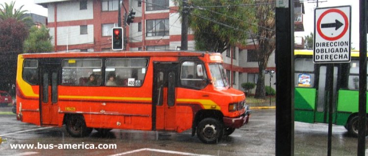 Mercedes-Benz LO 809 - Bertone - El Bosque Los Fundadores
DL-79-84
[url=https://bus-america.com/galeria/displayimage.php?pid=10961]https://bus-america.com/galeria/displayimage.php?pid=10961[/url]

Línea 20 (Valdivia)
