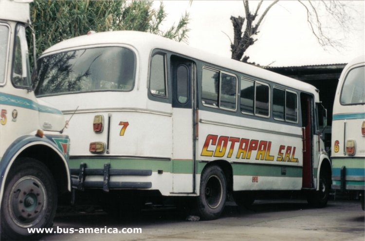 Mercedes-Benz LO 1114 - Alcorta AL - COTAPAL
T.061512
http://galeria.bus-america.com/displayimage.php?pos=-11563

Toda fotografía o información sobre esta empresa es bienvenida pues estamos armando su história.
Contactarse con : 
cotapal@bus-america.com
