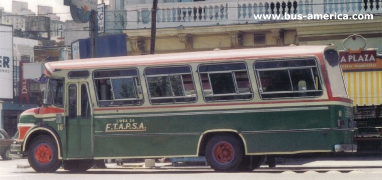 Mercedes-Benz LO 1114 - Ala - ETAPSA
Línea 24 (Buenos Aires), interno 16
