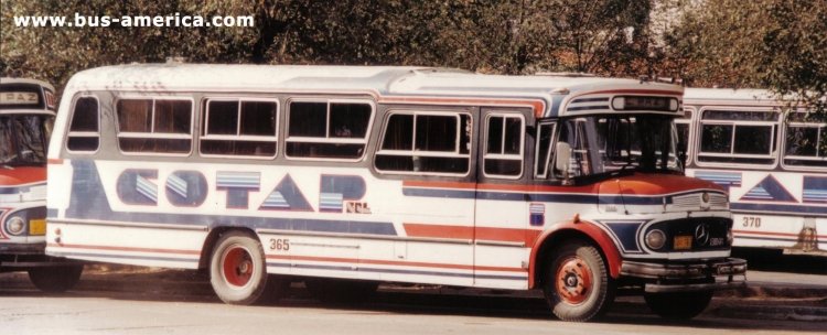 Mercedes-Benz LO 1114 - Alcorta AL - COTAP
X.380491

Se puede conocer la historia de esta empresa en:
http://revista.bus-america.com/Notas/COTAP.htm
