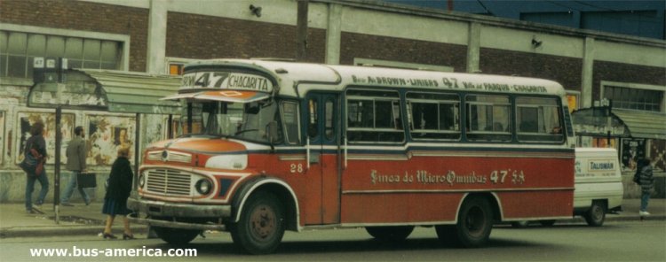 Mercedes-Benz LO1114 - Alcorta AL 615 - Micro Omnibus 47
